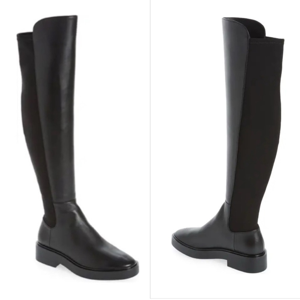 Stuart Weitzman Black Over-the-Knee Boots